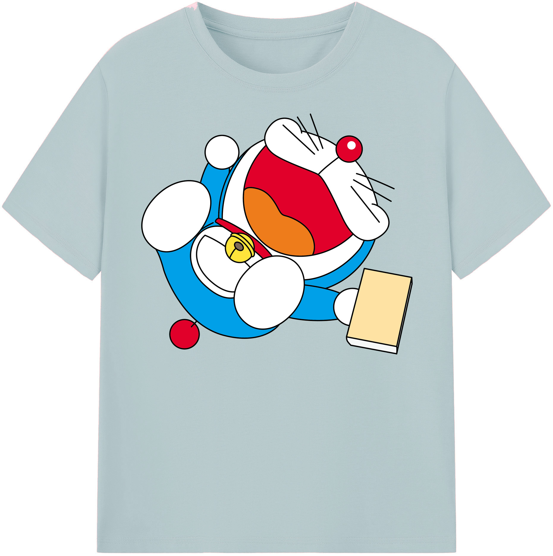 （画像用） ドラえもん Doraemon 綿100％半袖Tシャツ（フロントプリント）